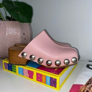 ASOS Leather Clogs